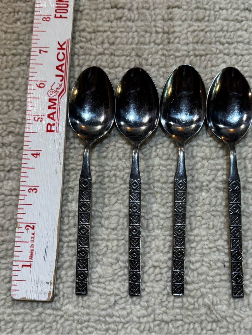 4 Teaspoons, Vegas, Vintage Oneida/Northland